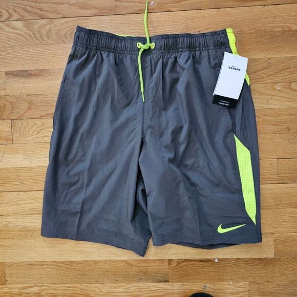 Nike Men Four Way Stretch Contend Water-Repellent Color blocked 9" Swim trunks - Picture 4 of 11